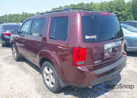 2013 Honda Pilot Ex-L from USA, damaged, VIN 5FNYF4H62DB009985